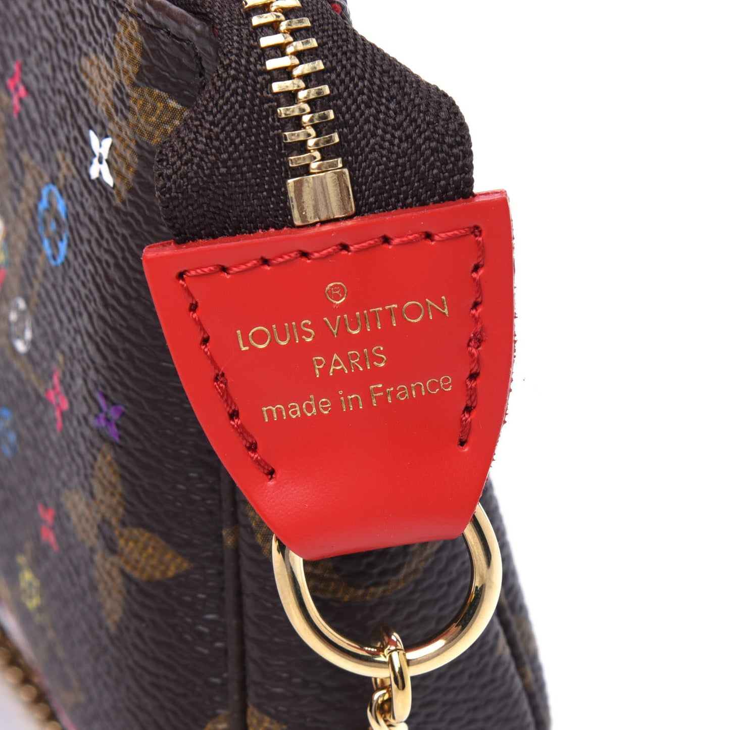 Monogram 2020 Christmas Animation Bumper Cars Mini Pochette Accessories Coquelicot