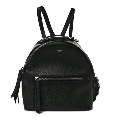 Fendi Vitello Dolce Crystal Croc Tail Mini Backpack Black 1 of 9
