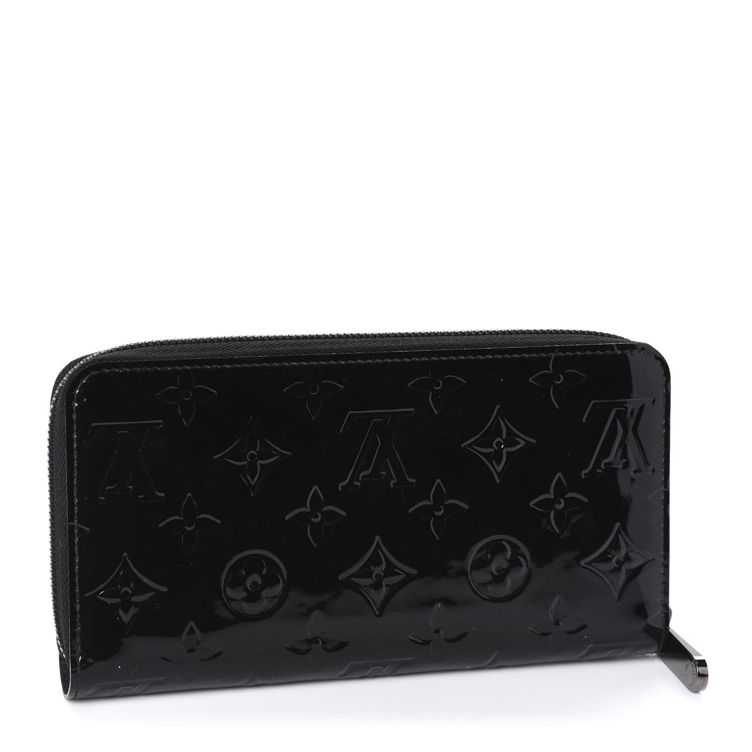 Louis Vuitton Vernis Zippy Wallet Noir Magnetique 3 of 9