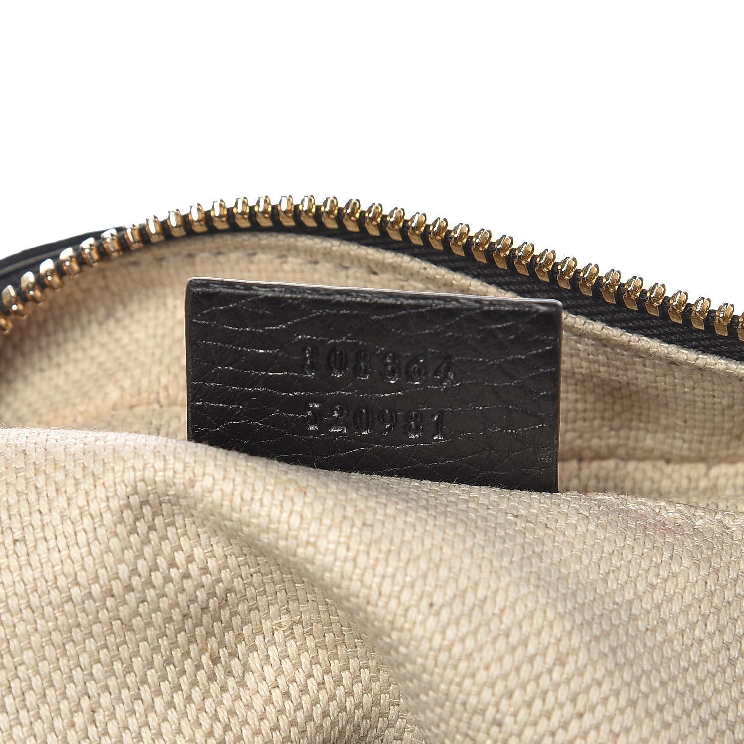 Gucci Pebbled Calfskin Small Soho Disco Bag Black 7 of 7