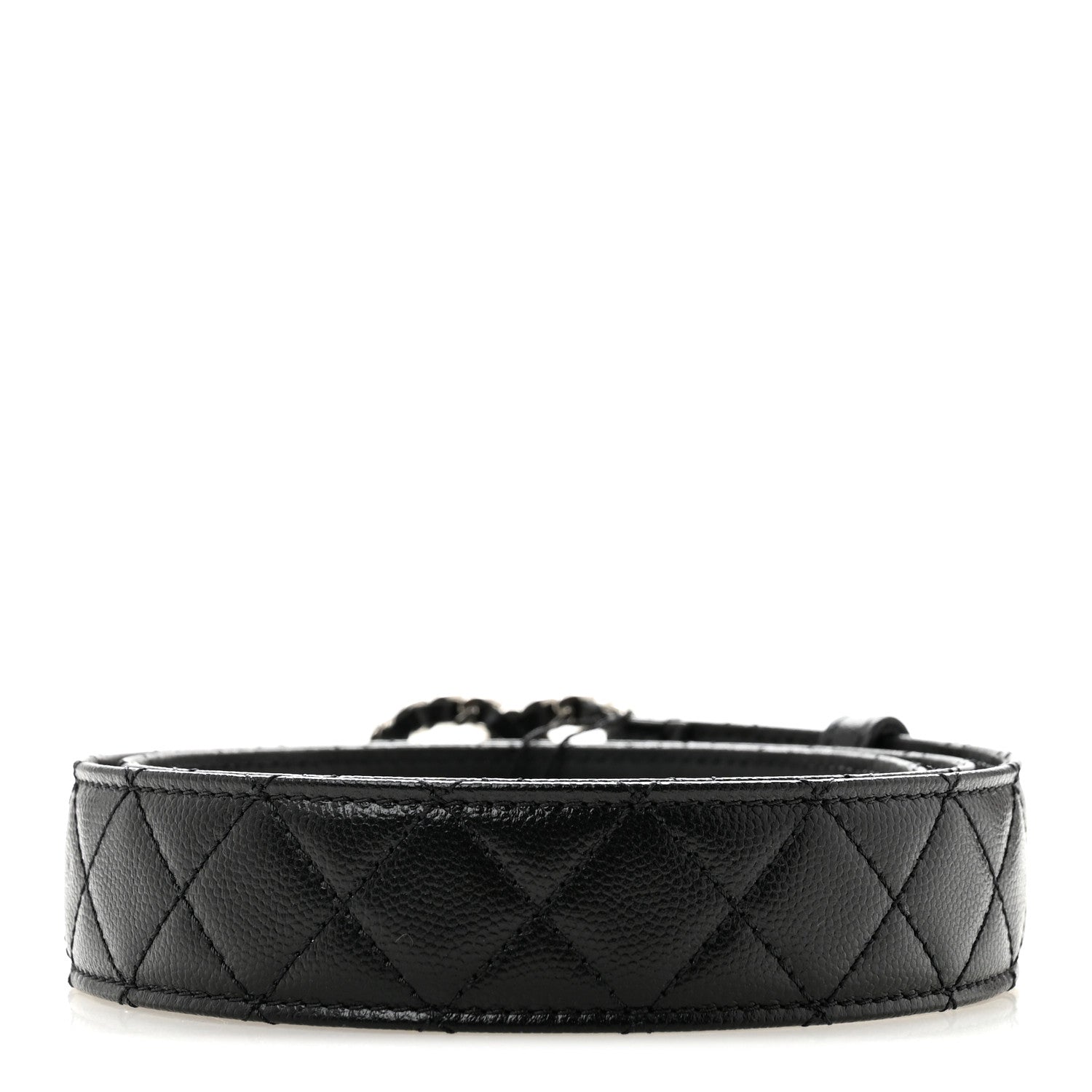 Chanel Caviar Quilted CC Chain Belt 85 34 Black 2 of 6