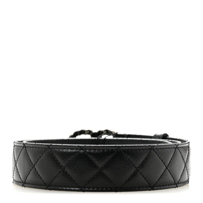 Chanel Caviar Quilted CC Chain Belt 85 34 Black 2 of 6