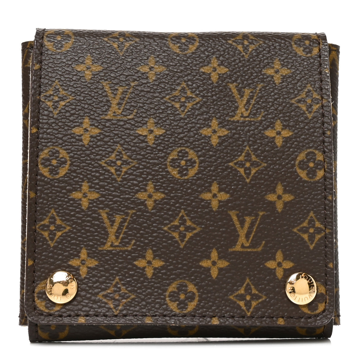Monogram Folding Jewelry Case