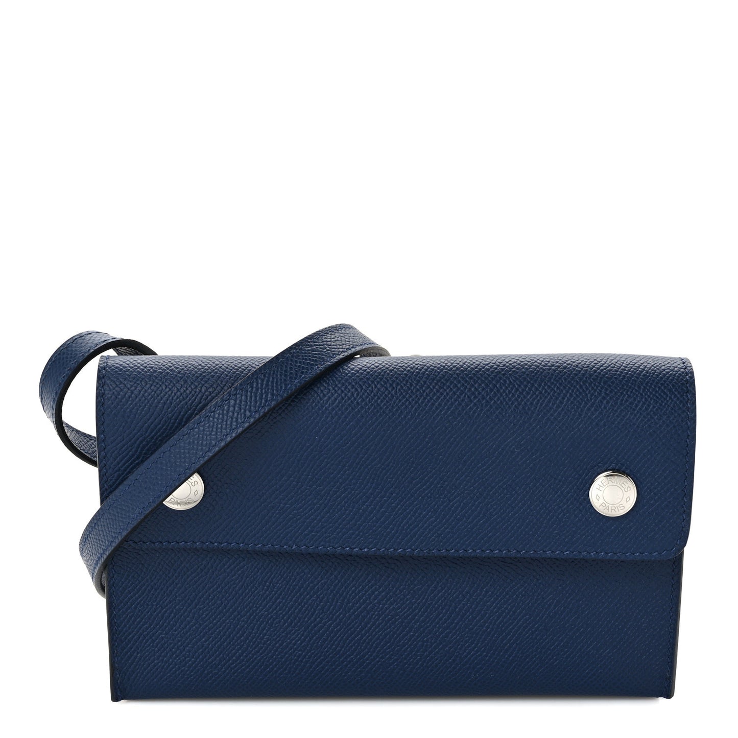 Epsom Hermesnap Wallet Bleu Navy