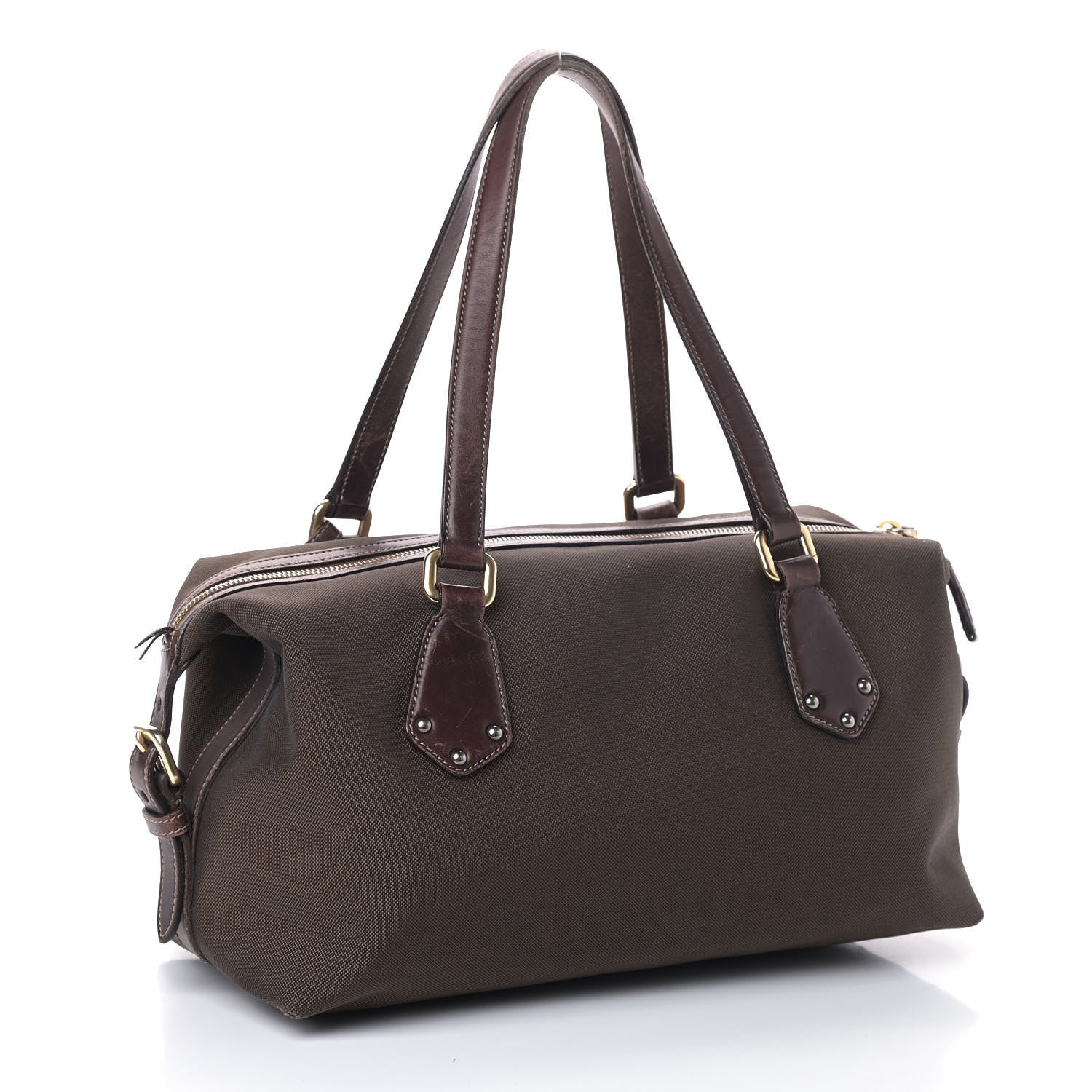 Prada Jacquard Logo Tote Corda Bruciato 2 of 7