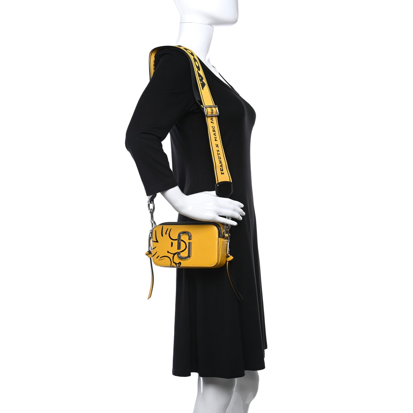 X PEANUTS Saffiano Woodstock The Snapshot Camera Bag Chrysanthemum Multi