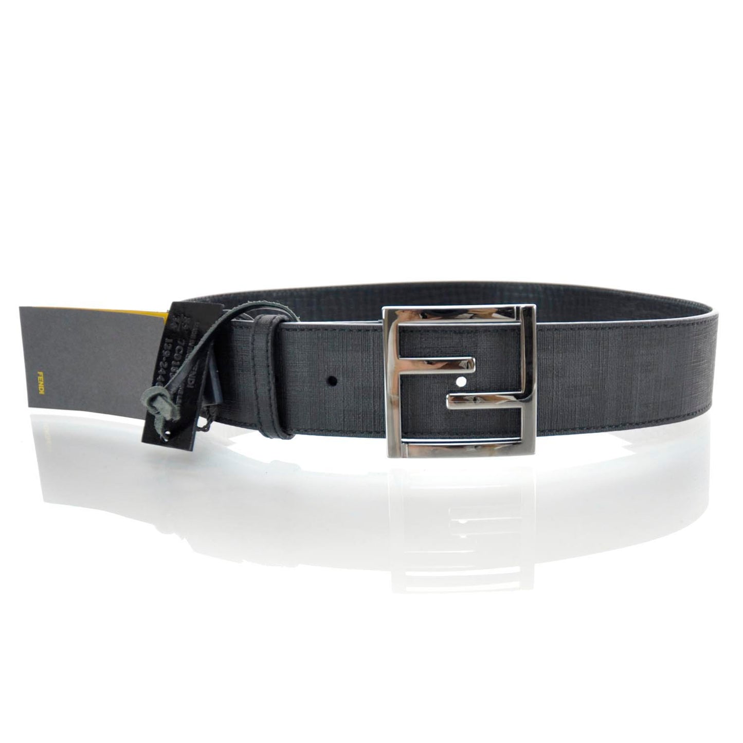 Zucca Spalmati FF Buckle Belt 85 34 Grey