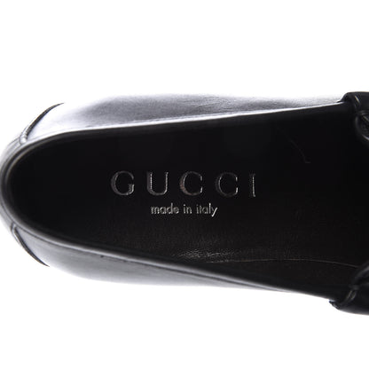Gucci Calfskin Mens 1953 Horsebit Loafers 8.5 Black 7 of 11