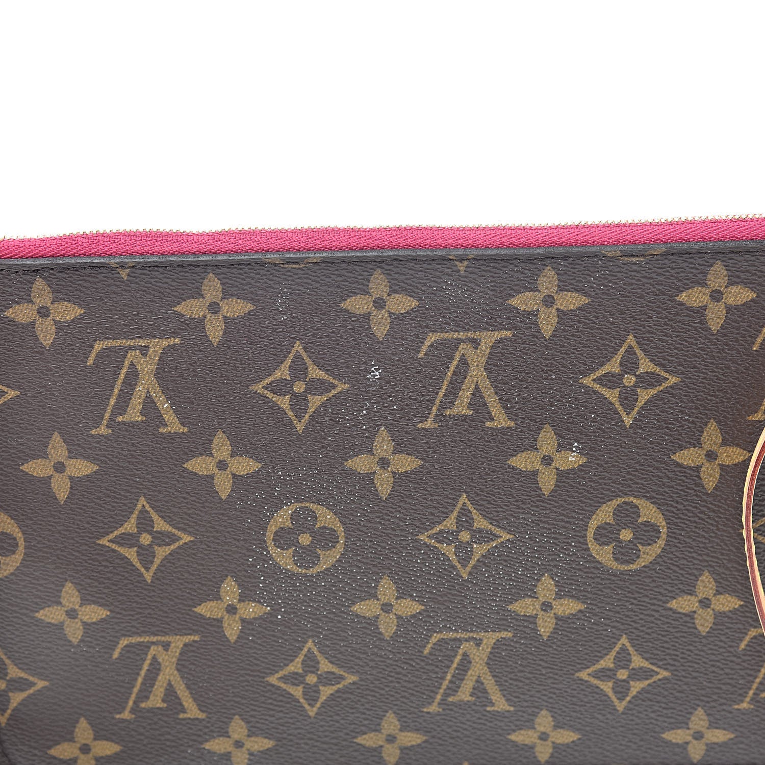 Louis Vuitton Monogram Neverfull MM GM Pochette Pivoine 9 of 12