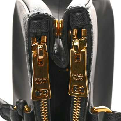 Prada Saffiano Lux Large Galleria Double Zip Tote Black 13 of 13
