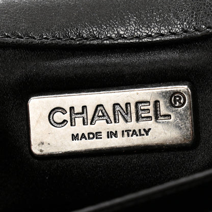 Chanel Lambskin Quilted Mini Around the World Flap Black 6 of 11