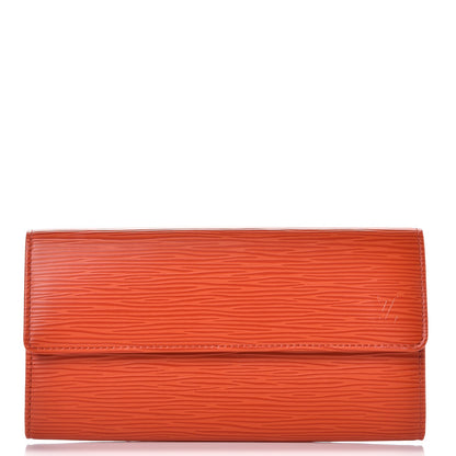 Louis Vuitton Epi Sarah Wallet Piment 1 of 7