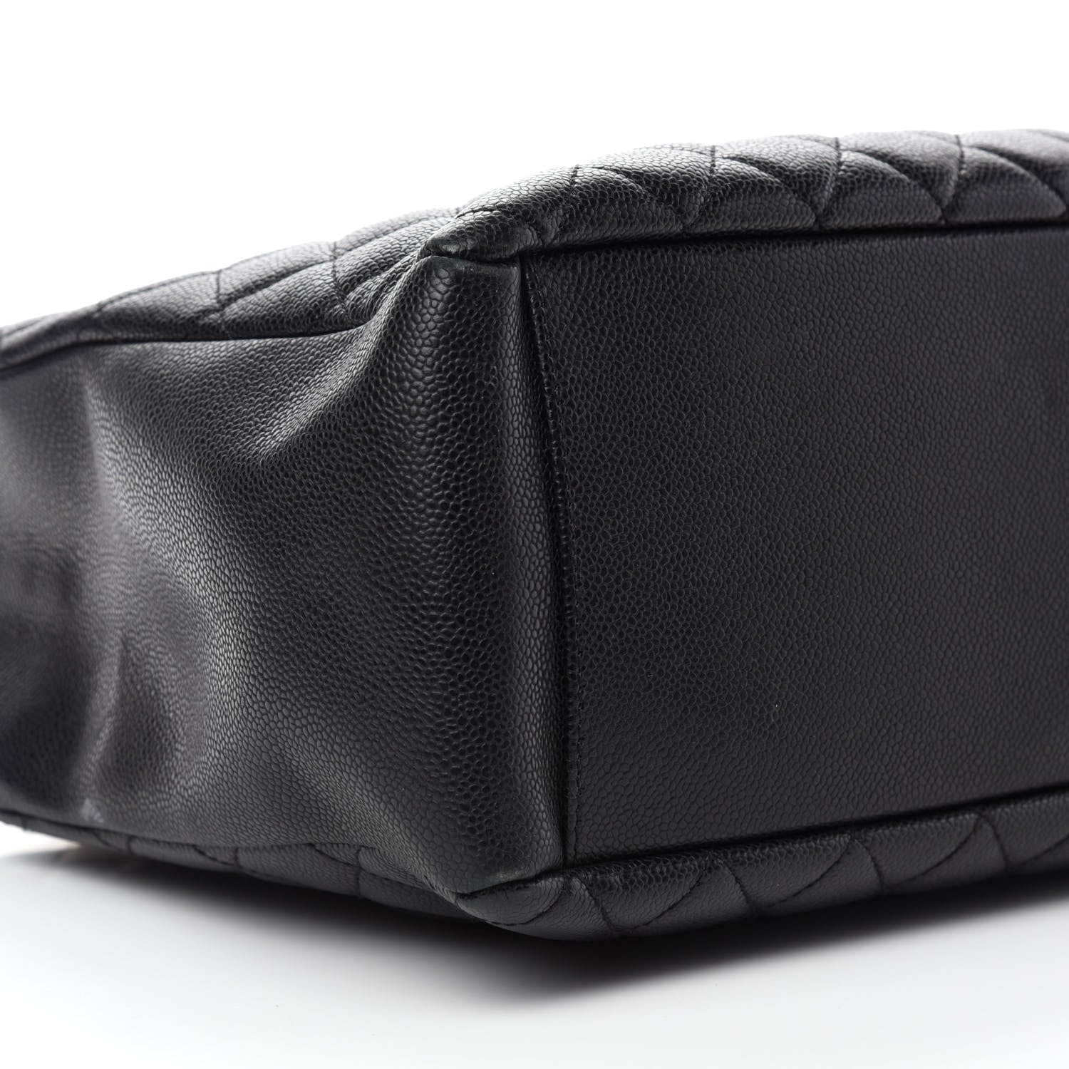 Chanel Caviar Quilted Grand Shopping Tote GST Black 9 of 13