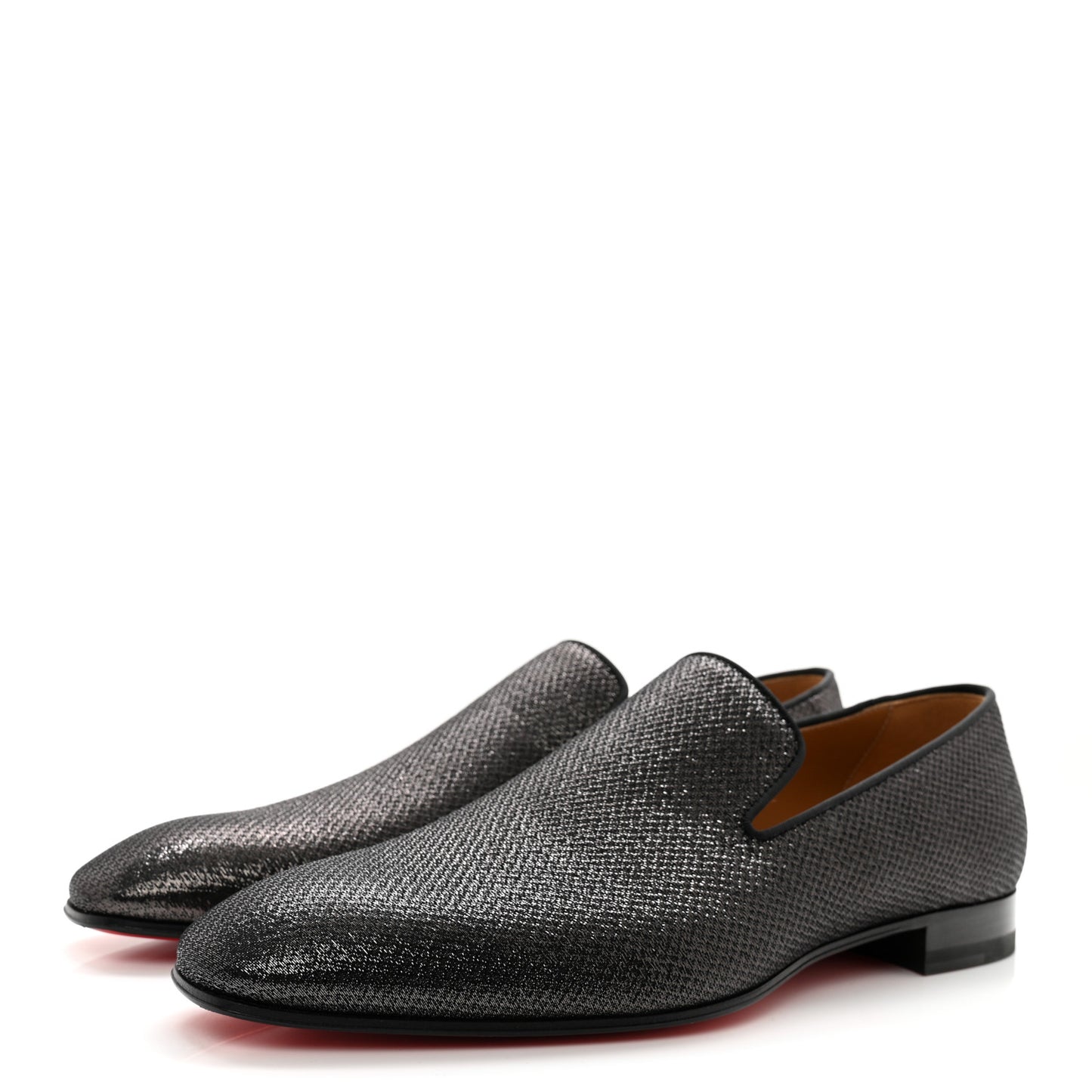 Lurex Mens Dandelion Musichall Flat Loafers 44 Black