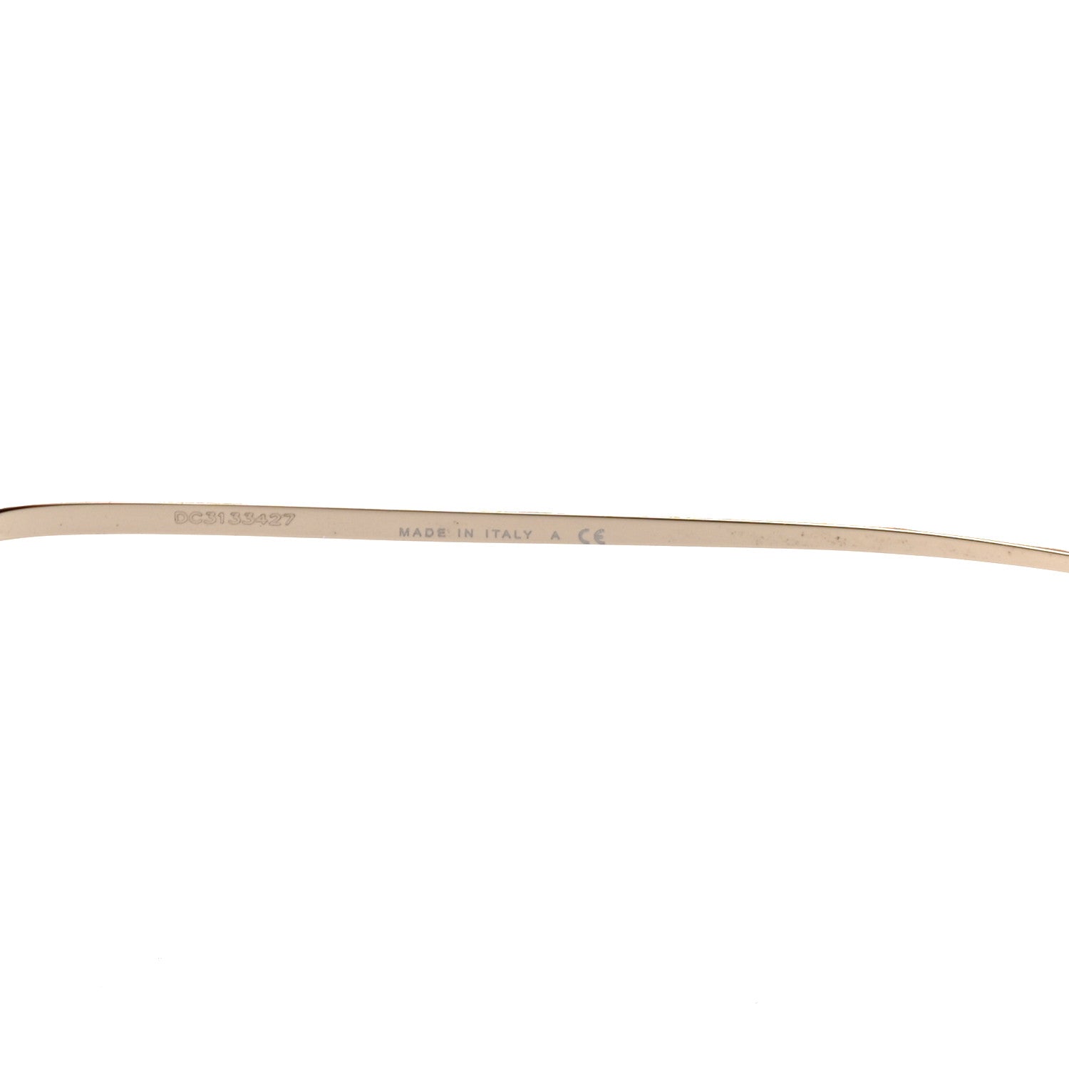 Chanel Metal Pilot Sunglasses 4256 Gold Blue 5 of 6
