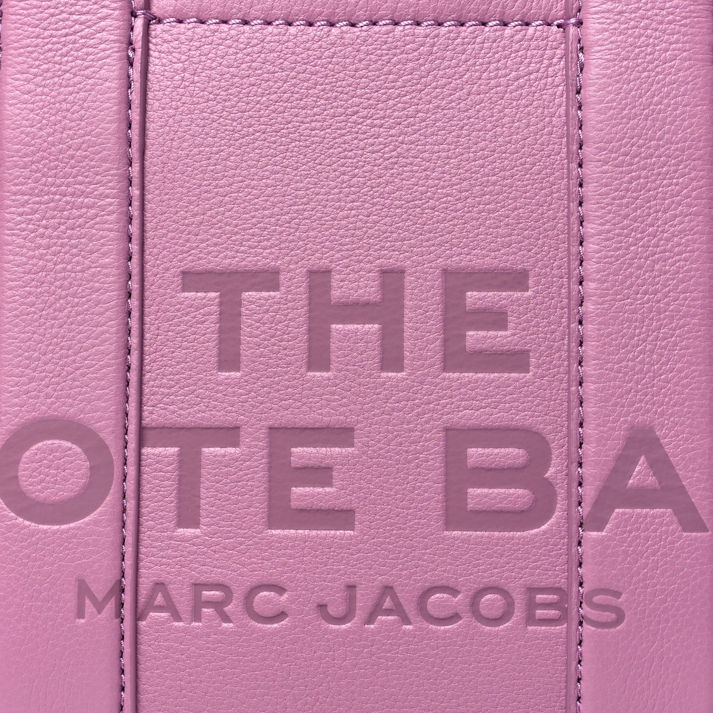 Grained Calfskin Small The Tote Bag Orchid Haze