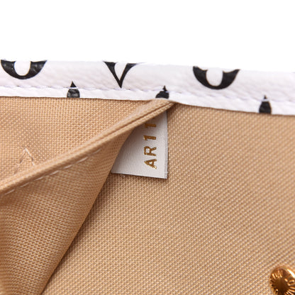 Louis Vuitton Monogram Giant Neverfull MM Kaki 7 of 10
