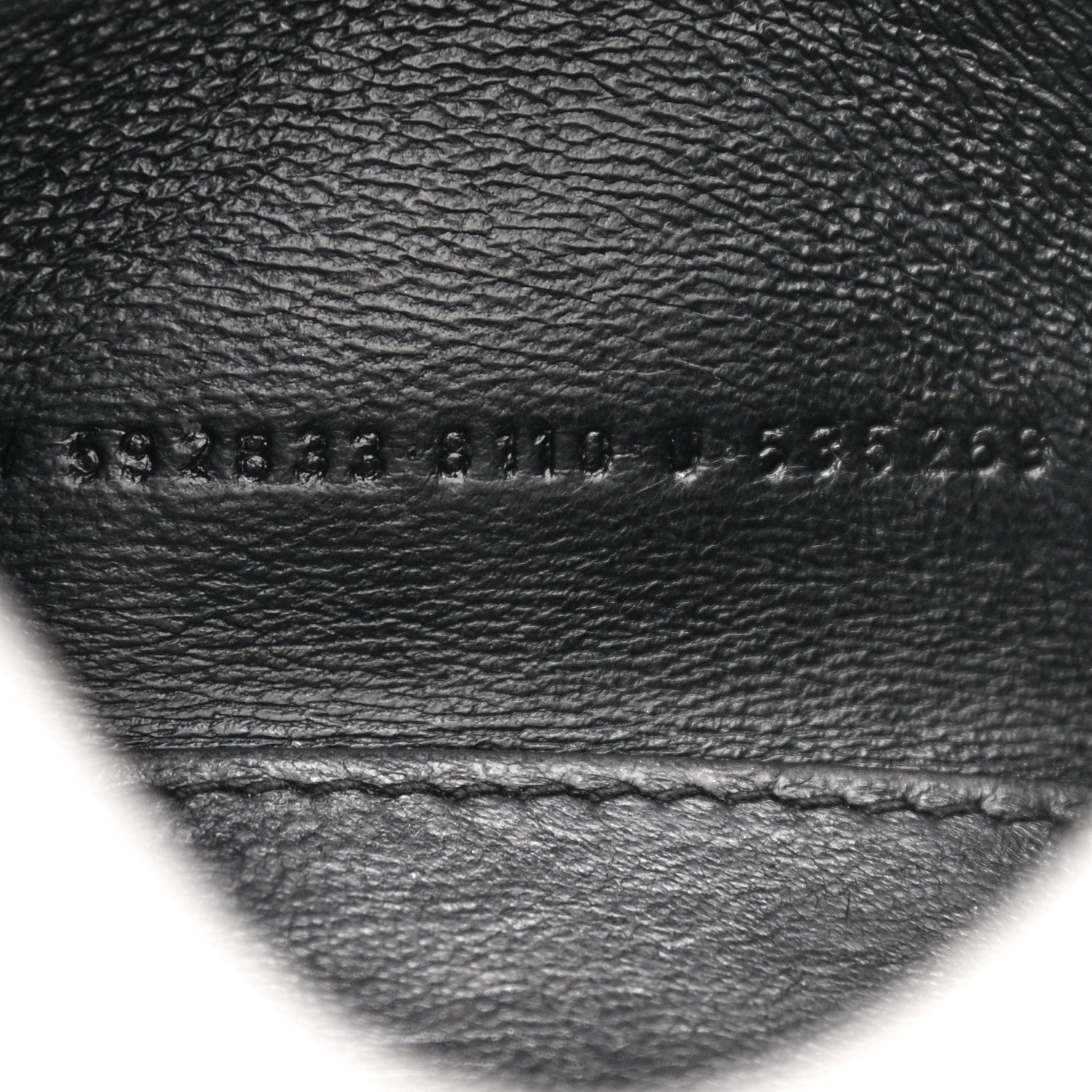 Balenciaga Metallic Calfskin Crocodile Embossed Hourglass Top Handle Bag XS Silver 7 of 13