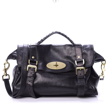 Mulberry Soft Buffalo Medium Alexa Black 1 of 17