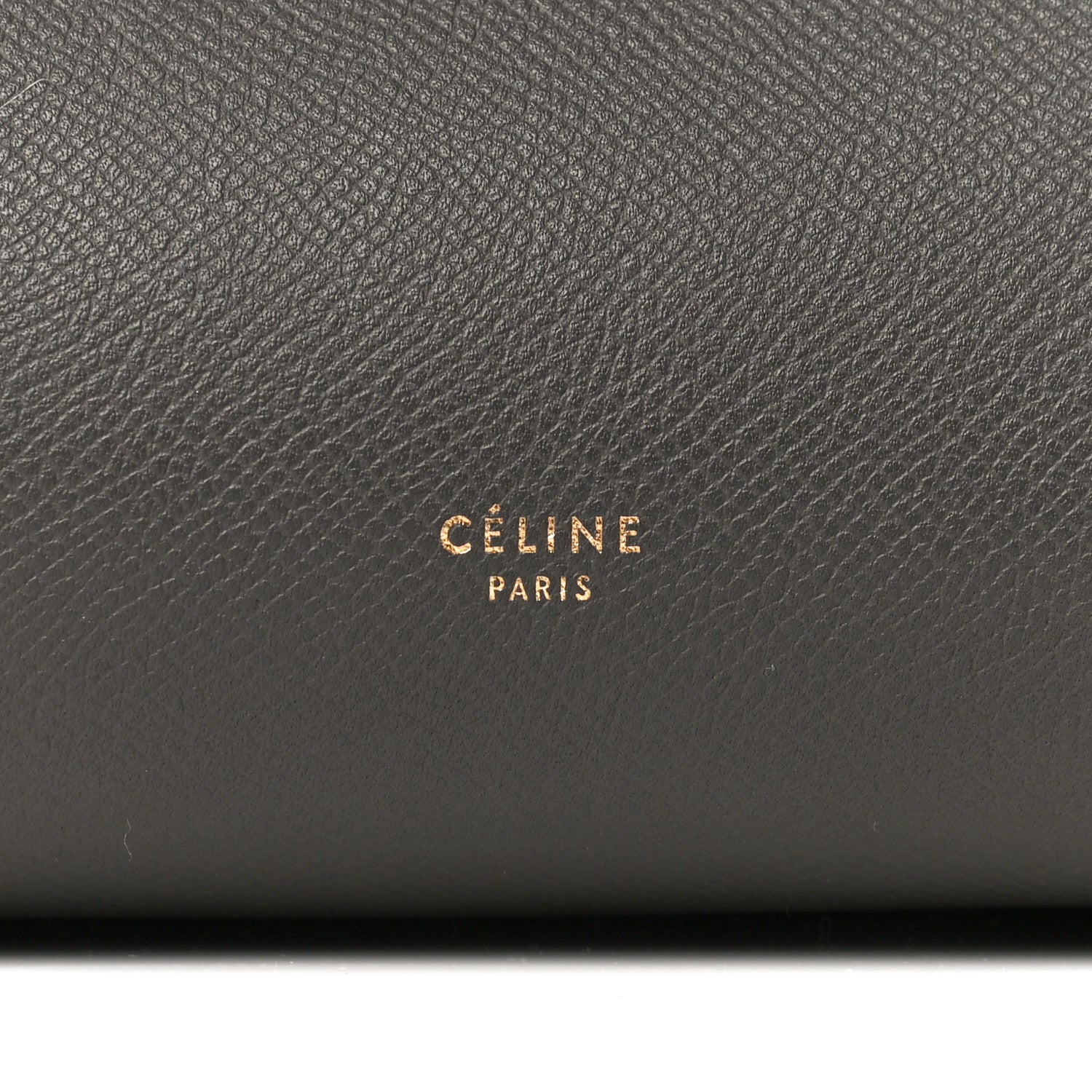 Celine Grained Calfskin Mini Belt Bag Grey 6 of 25