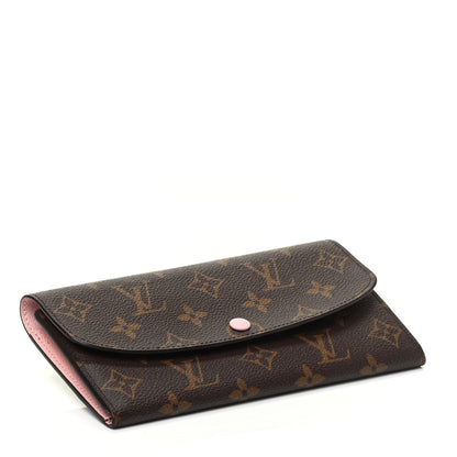 Louis Vuitton Monogram Emilie Wallet Rose Ballerine 4 of 7