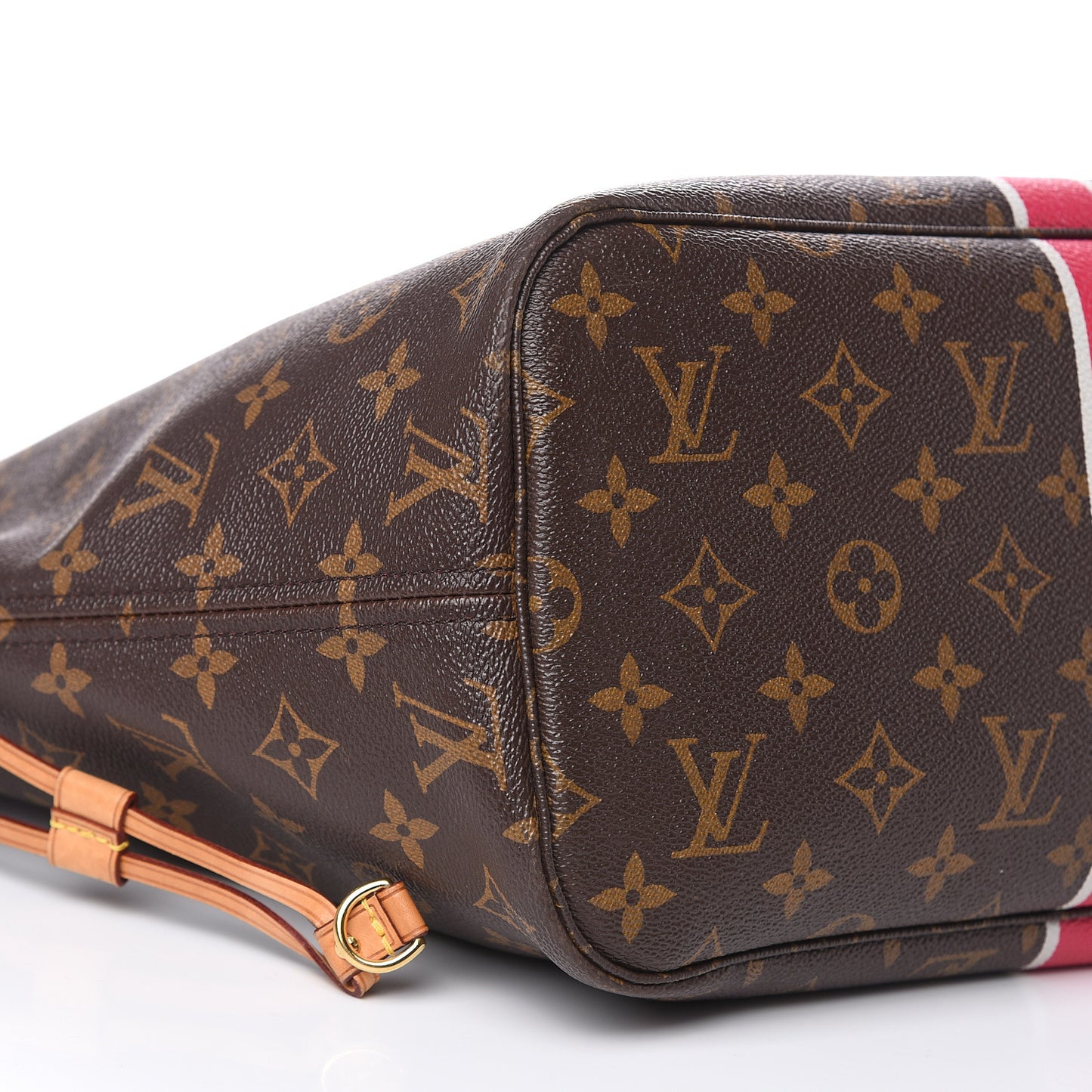 Monogram My LV Heritage Neverfull MM Fuchsia White