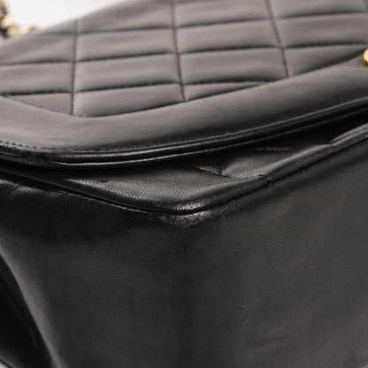 Chanel Lambskin Quilted Medium Single Flap Black 9 of 12