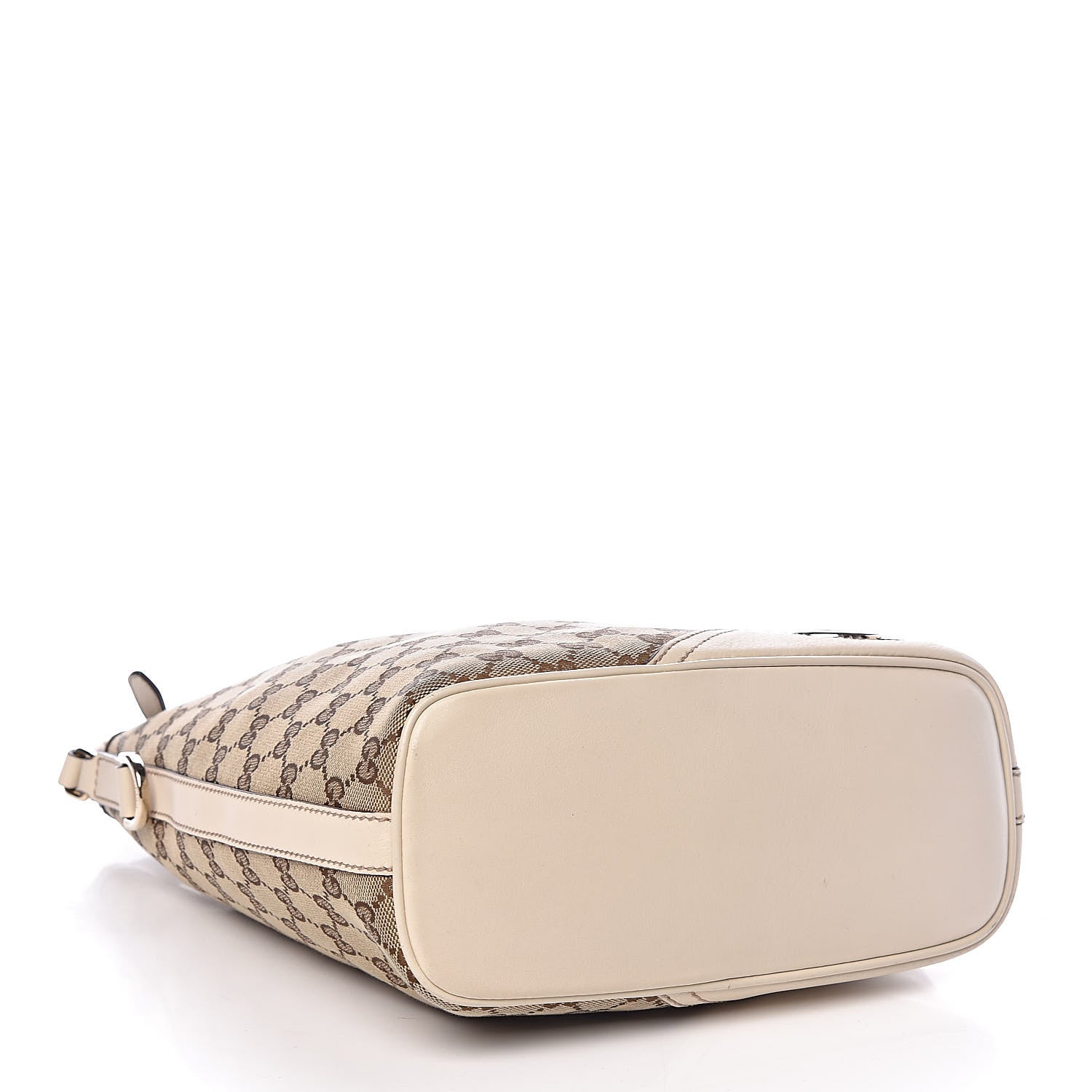 Gucci Monogram Medium New Britt Hobo Off White 4 of 10