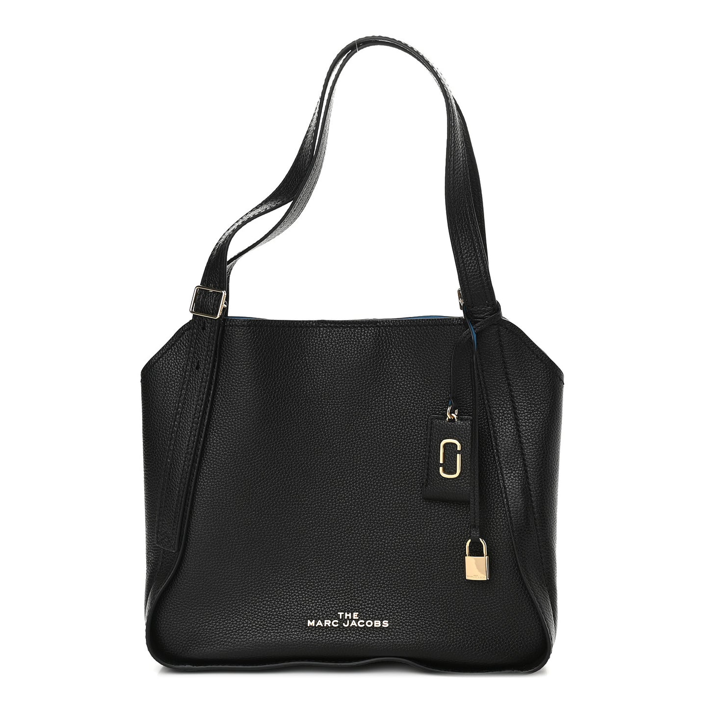 Grained Calfskin The Director Tote Black
