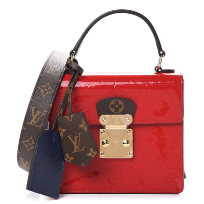 Louis Vuitton Vernis Epi Monogram Spring Street Scarlet 1 of 10