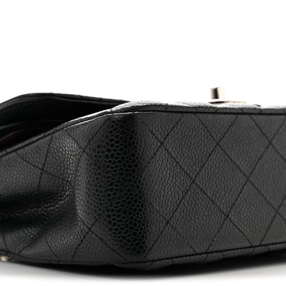 Chanel Caviar Quilted Small Double Flap Black 9 of 13