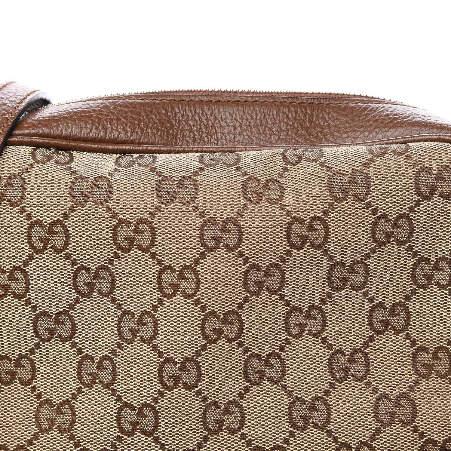 Gucci Monogram Mini Bree Messenger Bag Beige Tabacco 10 of 10