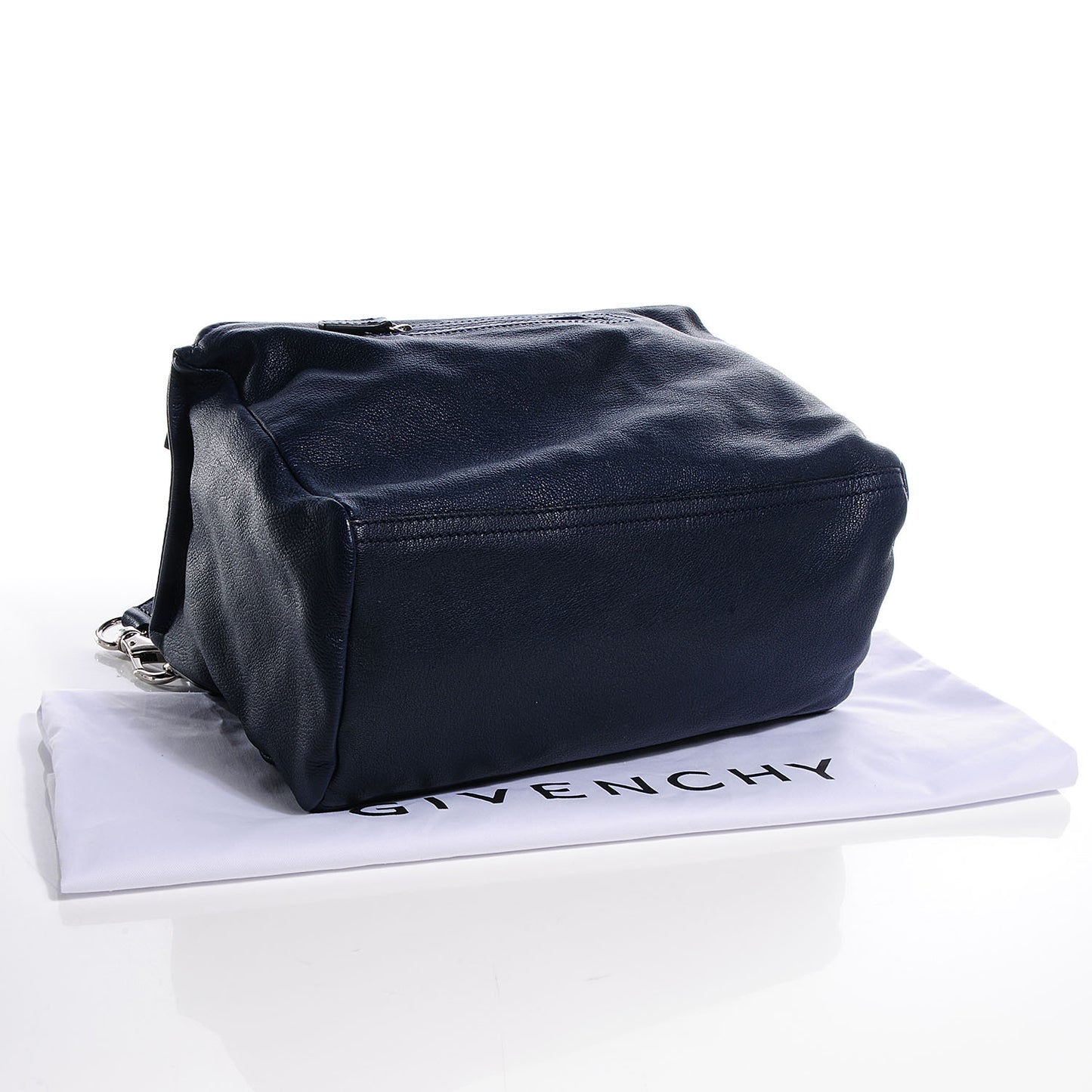 Goatskin Medium Pandora Navy