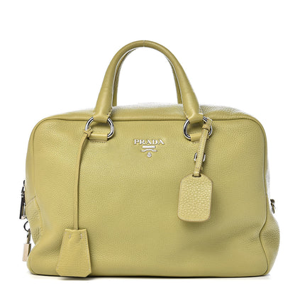 Prada Vitello Daino Satchel Cedro 1 of 13