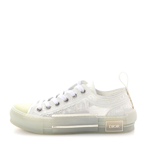 PVC Oblique Embossed Womens B23 Low Top Sneakers 37 White