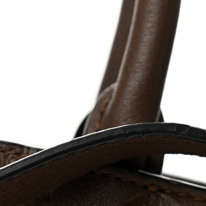MCM Calfskin Ottomar Monogram Medium Essential Tote Chestnut 13 of 14