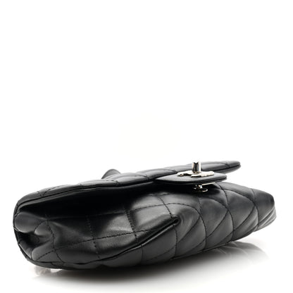 Chanel Calfskin Quilted CC Uniform Flap Belt Bag Black 4 of 10