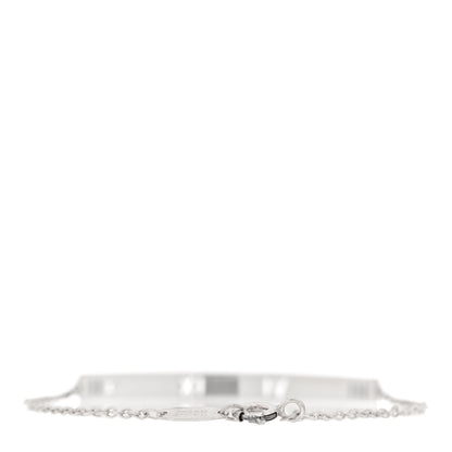Tiffany Sterling Silver Atlas Bar Pierced Bracelet 2 of 3