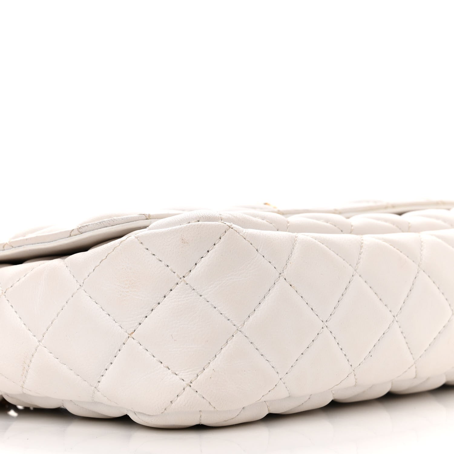 Versace Nappa Quilted La Medusa Chain Crossbody White 11 of 13