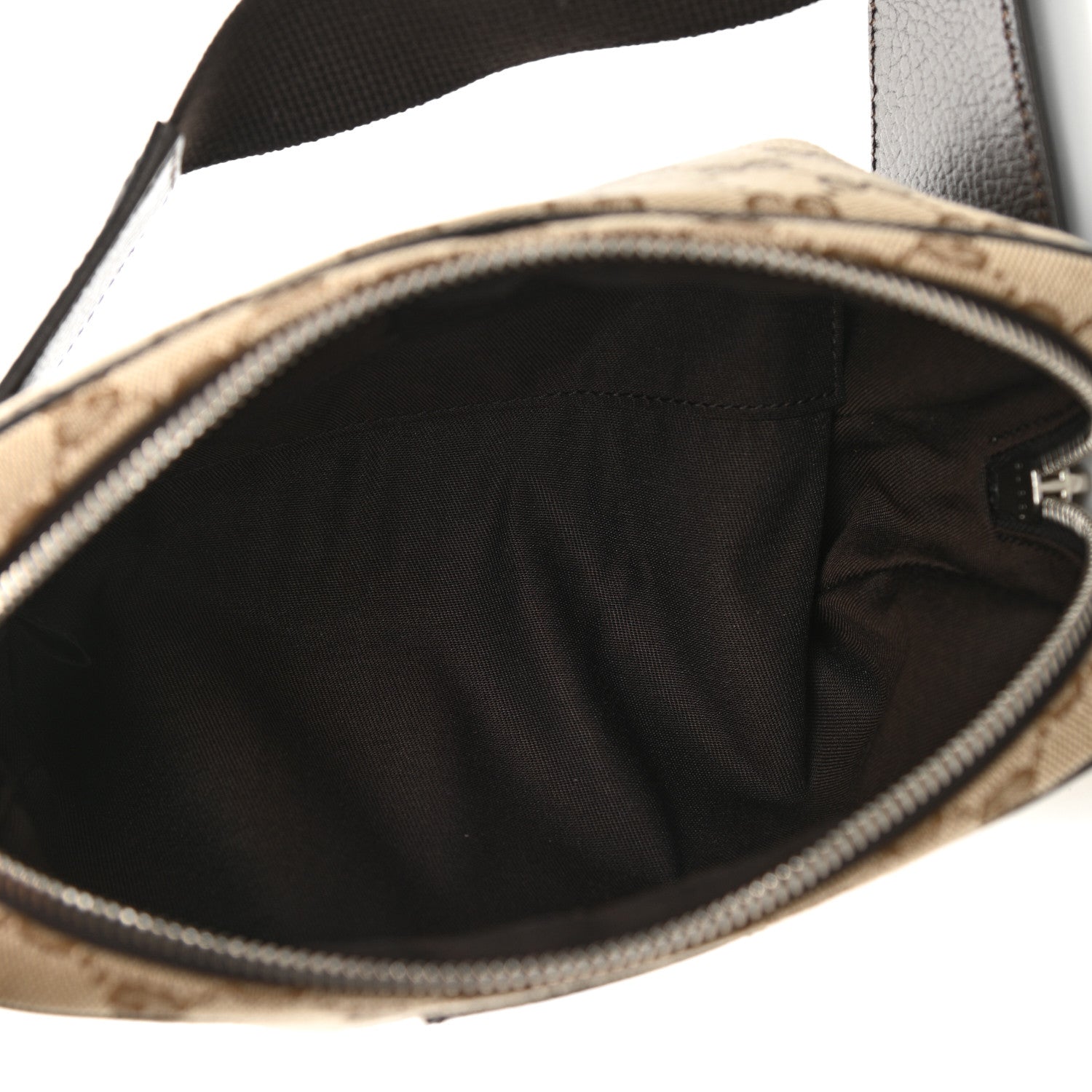 Gucci Monogram Belt Bag Dark Brown 5 of 10