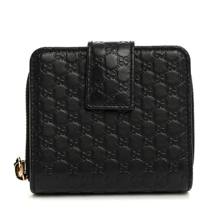 Gucci Microguccissima Compact Wallet Black 1 of 9