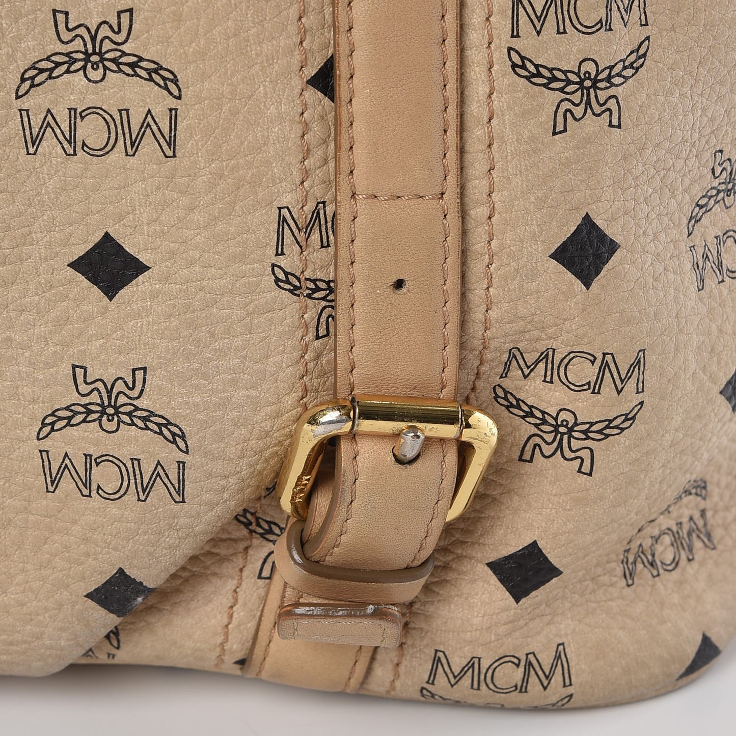 Visetos Medium Essentials Shopper Tote Beige