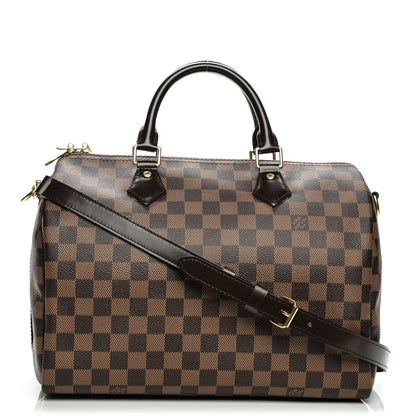 Louis Vuitton Damier Ebene Speedy Bandouliere 30 1 of 8