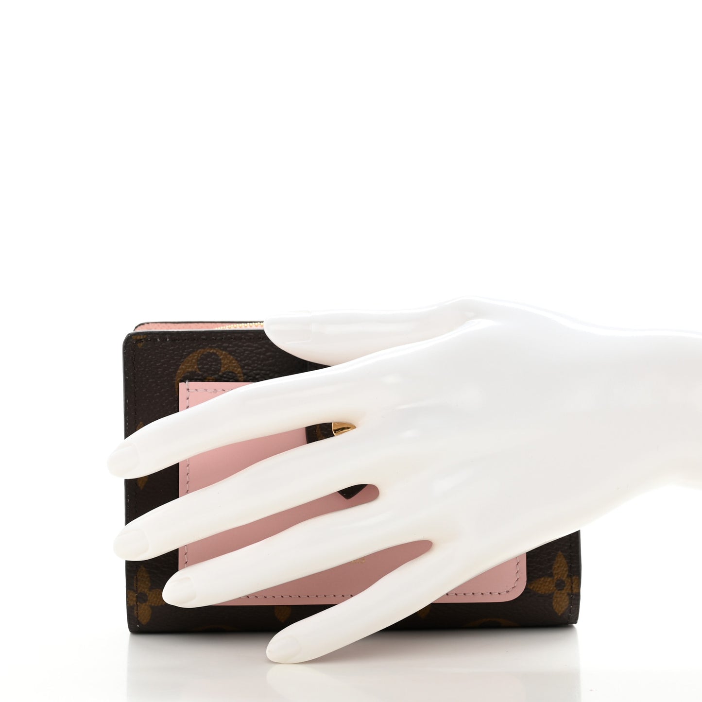 Monogram Juliette Wallet Rose Ballerine