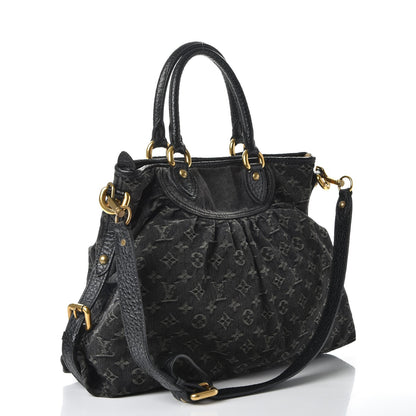 Louis Vuitton Denim Neo Cabby GM Black 4 of 8