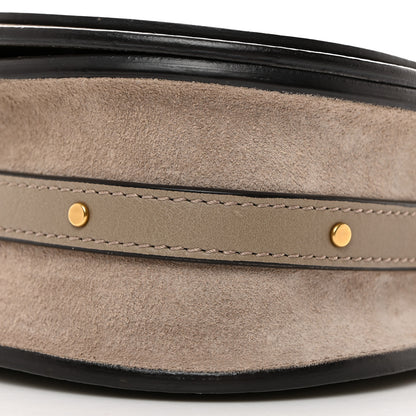 Chloe Calfskin Suede Small Nile Bracelet Bag Motty Grey 12 of 12