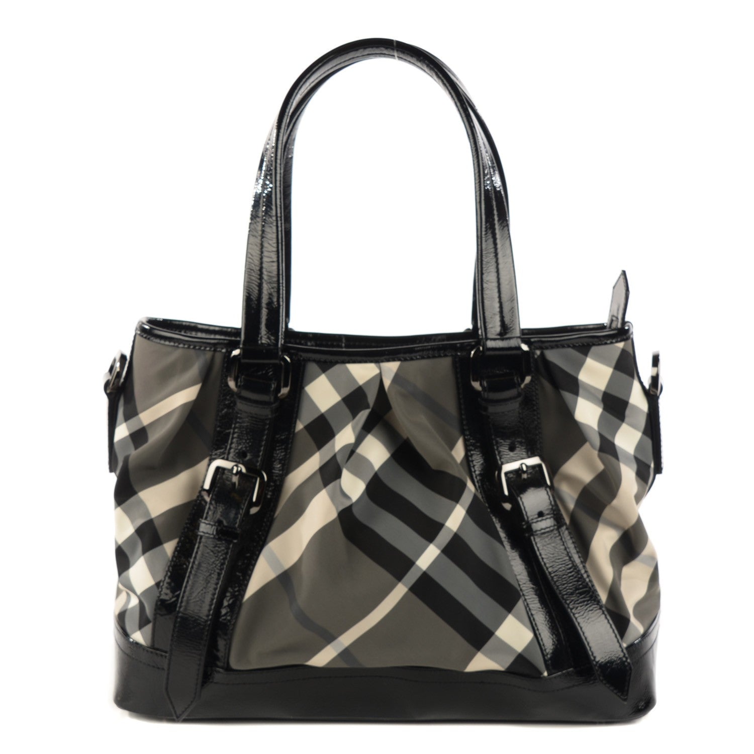 Burberry Nylon Beat Check Lowry Black 1 of 8