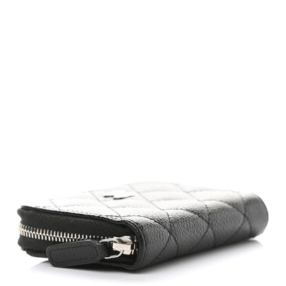 Chanel Caviar Quilted Classic Zipped Coin Purse Black 4 of 8