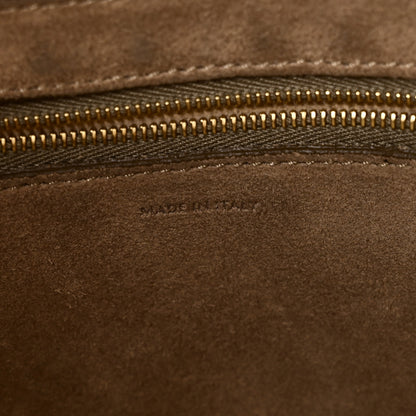 Celine Soft Grained Calfskin Sangle Bucket Bag Taupe 7 of 10