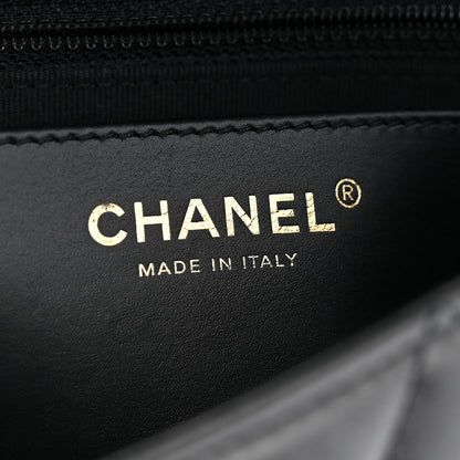Chanel Lambskin Quilted Small Pillow Crush Flap Black 6 of 11